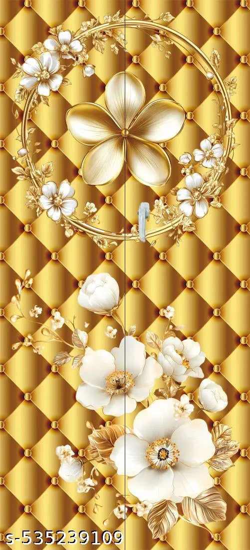 Almirah Wallpaper Sticker for Home | Wall | Bedroom | Living Room | Dining Room | Hall | Office etc. (Size: 34”x72”)