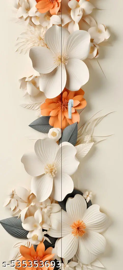 Almirah Wallpaper Sticker for Home | Wall | Bedroom | Living Room | Dining Room | Hall | Office etc. (Size: 34×72″)
