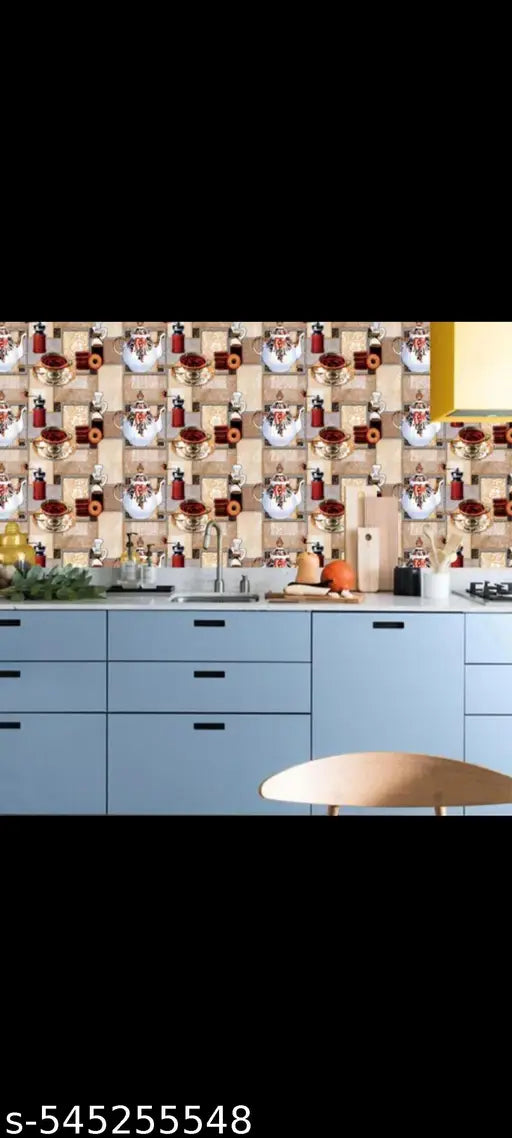 DHRUV TRADERS KITCHEN WALLPAPER PACK OF 3