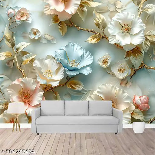 PNG Wallpaper Decorative Wall Sticker Peel & Stick Wall Paper for Shop Home & Office (40 x130 CM) 3D Wallpaper