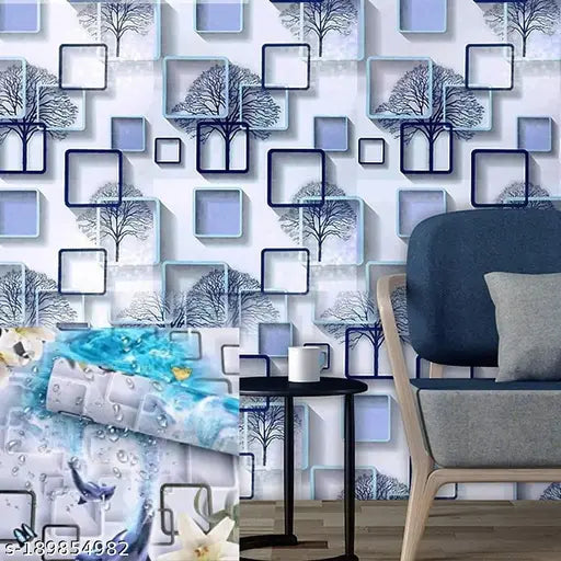45 X 250 CM Wallpaper for Walls-Wall Sticker for Home-Self Adhesive & Waterproof-3d Wallpapers Roll 2.5 METER