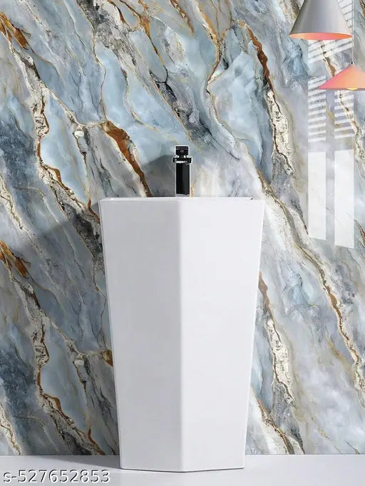 Wallpaper for Oil Proof Waterproof Kitchen countertop Paper Wallpaper Peel and Stick Self-Adhesive Removable Contact Paper (Size : 60*200 cm)