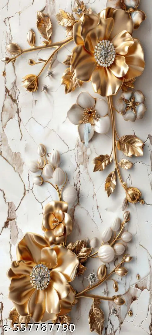 Almirah Wallpaper Sticker for Home | Wall | Bedroom | Living Room | Dining Room | Hall | Office etc. (Size: 34”x72”)
