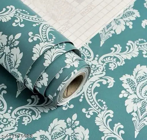Vasila Wall Decor wallpaper for Bedroom - Self Adhesive, Waterproof, Ideal for Bedroom, Living Room, Hall, Home 45x200cm (It'll Cover 10 Sq ft Area)