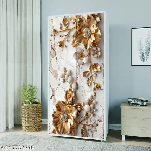 Almirah Wallpaper Sticker for Home | Wall | Bedroom | Living Room | Dining Room | Hall | Office etc. (Size: 34”x72”)