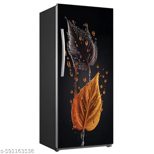 SD PRINTING HUB Fridge Single Door Wallpaper Sticker For Refrigerator (Size 24x49 inch)