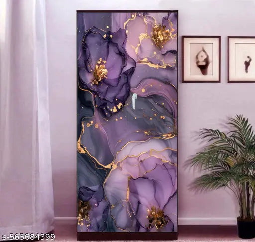 Almirah Wallpaper Sticker for Home | Wall | Bedroom | Living Room | Dining Room | Hall | Office etc. (Size: 34”x72”)