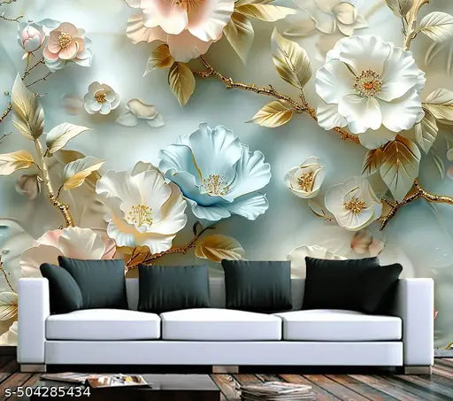 PNG Wallpaper Decorative Wall Sticker Peel & Stick Wall Paper for Shop Home & Office (40 x130 CM) 3D Wallpaper