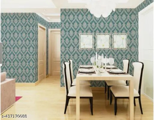 Vasila Wall Decor wallpaper for Bedroom - Self Adhesive, Waterproof, Ideal for Bedroom, Living Room, Hall, Home 45x200cm (It'll Cover 10 Sq ft Area)