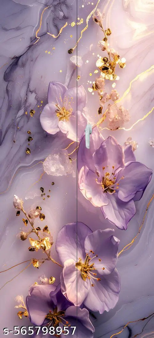 Almirah Wallpaper Sticker for Home | Wall | Bedroom | Living Room | Dining Room | Hall | Office etc. (Size: 34x72)