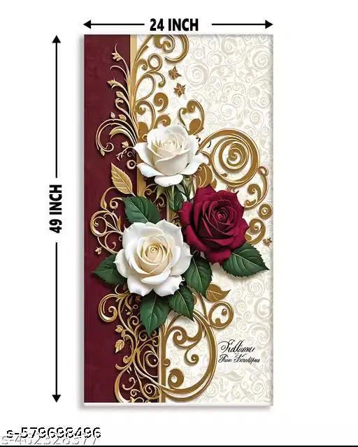 SD PRINTING HUB Fridge Single Door Wallpaper Sticker For Refrigerator (Size 24x49 inch)