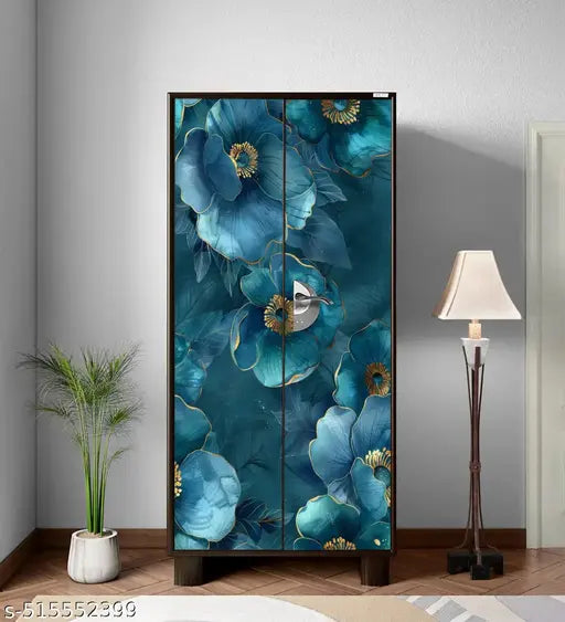Blue Berry 3D Almirah Wallpaper|Almirah wallpaper design|Almirah waterproof wallpaper|self adheshiv wallpaper|Almirah wallpaper|Almirahn wallpaper|bedroom wallpaper|Almirah ka wallpaper|Almirah wallpaper size ( 40x78 )