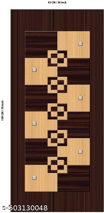 PRINTWAVE Door Sticker Wallpaper for Door, Almirah, Table, Ac, Fridge (Size 30x78 inchs)