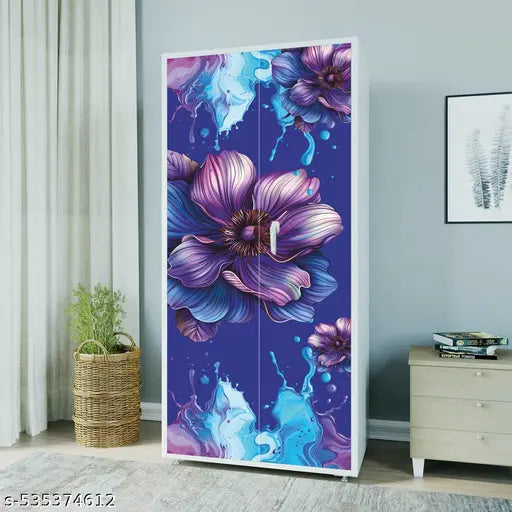 Almirah Wallpaper Sticker for Home | Wall | Bedroom | Living Room | Dining Room | Hall | Office etc. (Size: 34×72″)
